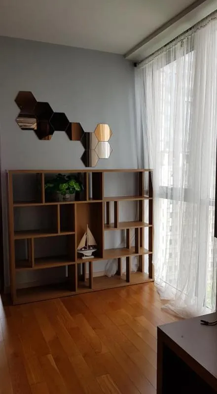 Abstracts Phahonyothin Park for rent, corner room, fully furnished, beautiful, 1 bedroom, 45 sq m. Very big room, like it, hurry up!