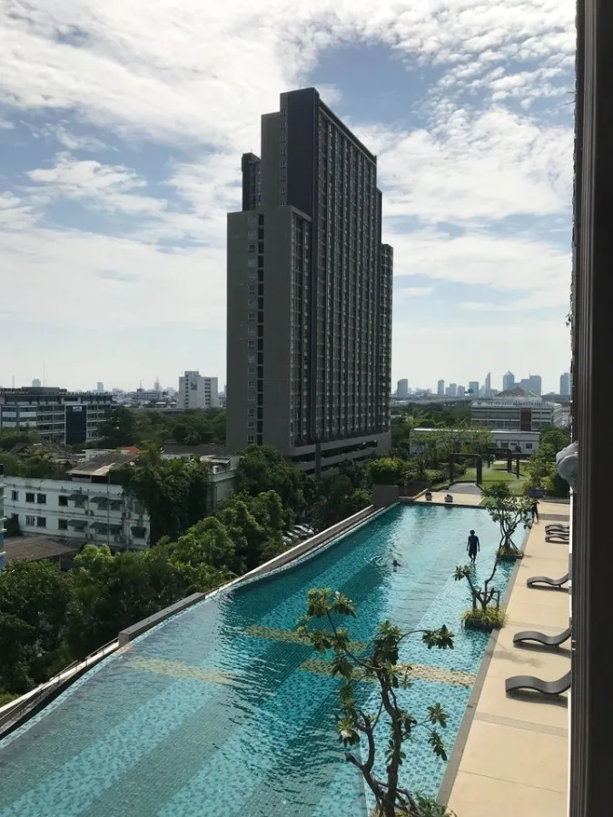 Condo for rent/sale, Supalai Veranda Ratchavipha-Prachachuen, studio room, pool view, fully furnished, book now.