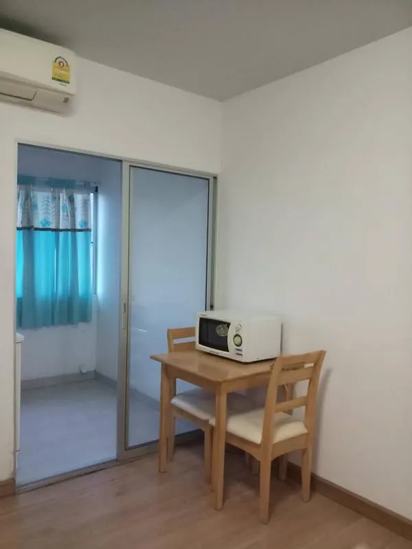 Condo for rent Supalai Park, Kaset Intersection, Studio, fully furnished and electrical appliances Impressive price like this. Don't miss it.