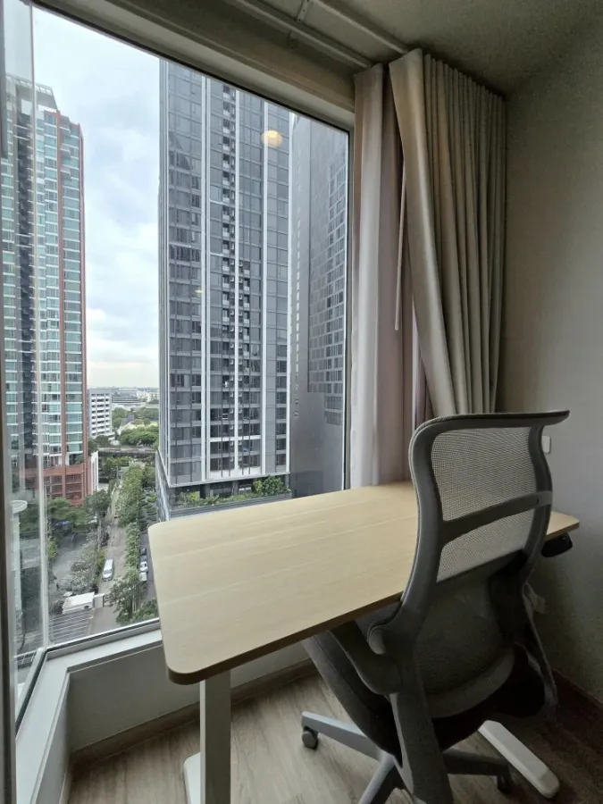 For rent: Culture Thonglor, studio room, cool view, complete with electrical appliances, ready to move in.