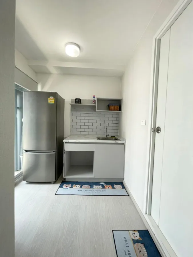 For Rent พลัมคอนโด รามคำแหง 60 อินเตอร์เชนจ์ ห้องน่าอยู่สุดๆ แยกเป็นสัดส่วน ทุกอย่างครบ ย้ายเลยด่วนๆ