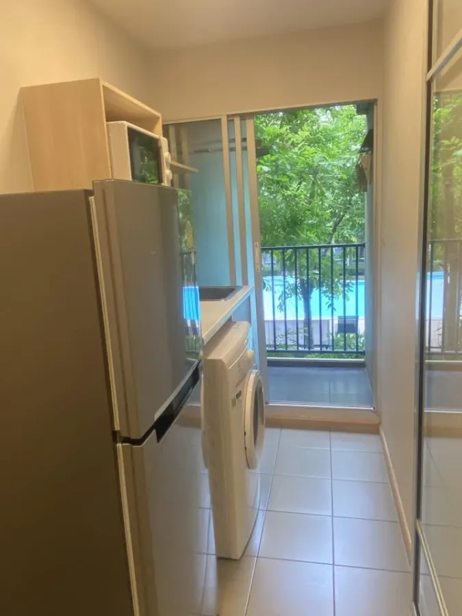 Plum Condo Rangsit Alive 2: Pool view rooms, fully furnished with appliances, at an affordable price. Book now!