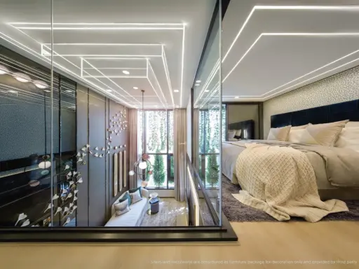 Selling down payment Life Rama 4 - Asoke, spacious room, comes with plenty of usable space, you must not miss it.