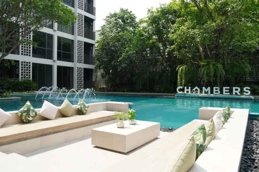 ขาย / ให้เช่า คอนโด Chamber Onnut ห้องมุม ตกแต่งสวย พร้อมอยู่