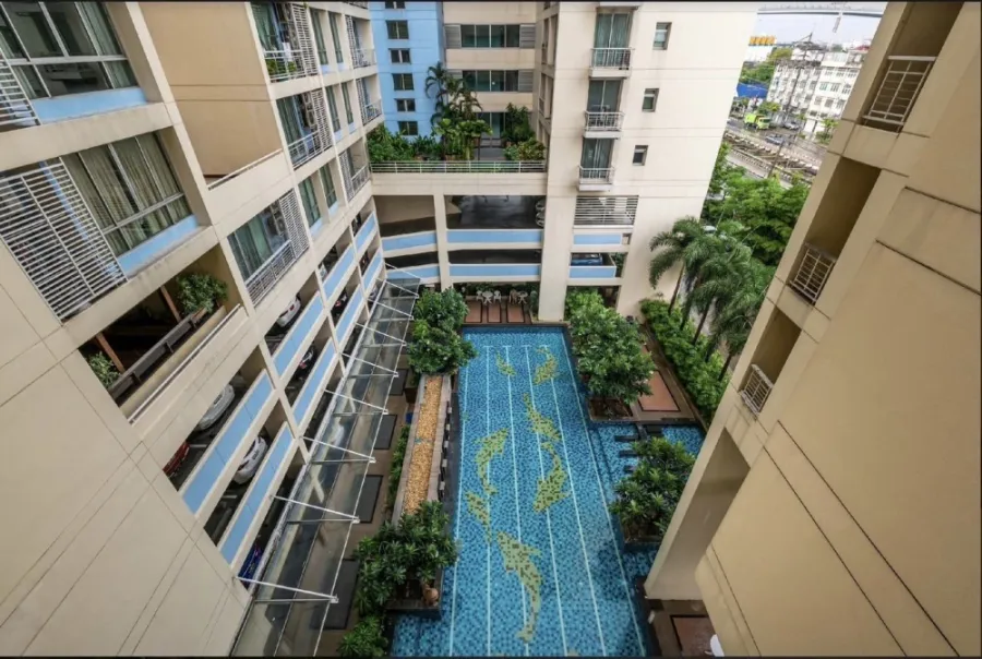 ขาย คอนโด Star Estate พระราม 3 ชั้น 7 ห้องมุมเป็นส่วนตัวมาก มีระเบียง 3 ระเบียง พร้อมเฟอร์ฯ ด่วนๆ