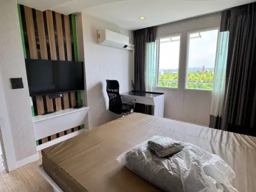 ให้เช่า The Feelture Pattaya ห้องมุมให้ความเป็นส่วนตัว พื้นที่ใช้สอยเยอะ ทำเลดี สิ่งอำนวยความสะดวกครบครัน รีบจองด่วนๆเลย