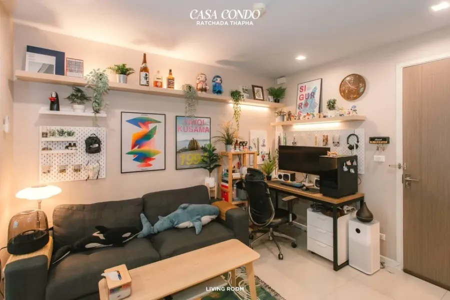 ขาย CASA CONDO รัชดา-ท่าพระ Furniture และเครื่องใช้ไฟฟ้าครบครัน ตกแต่งพร้อมอยู่ จองเลย