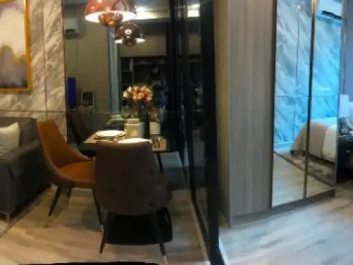 Condo for sale, Knightsbridge Collage Sukhumvit 107, high floor, river view, fully furnished, book now !!!