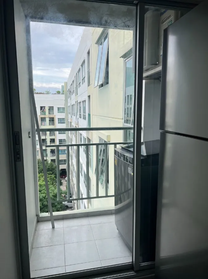 For sale, for rent!! Condo Lumpini Ville Pattanakarn-New Phetchaburi, 7th floor, Building D2, fully furnished, don't miss it!!