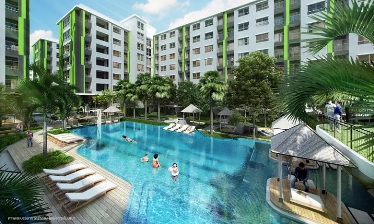 FOR RENT ️ ให้เช่า กรีเน่ สรงประภา ดอนเมือง ห้องกั้นแยกอย่างดี ครบจบที่เดียว อย่าพลาดเลยจ้า