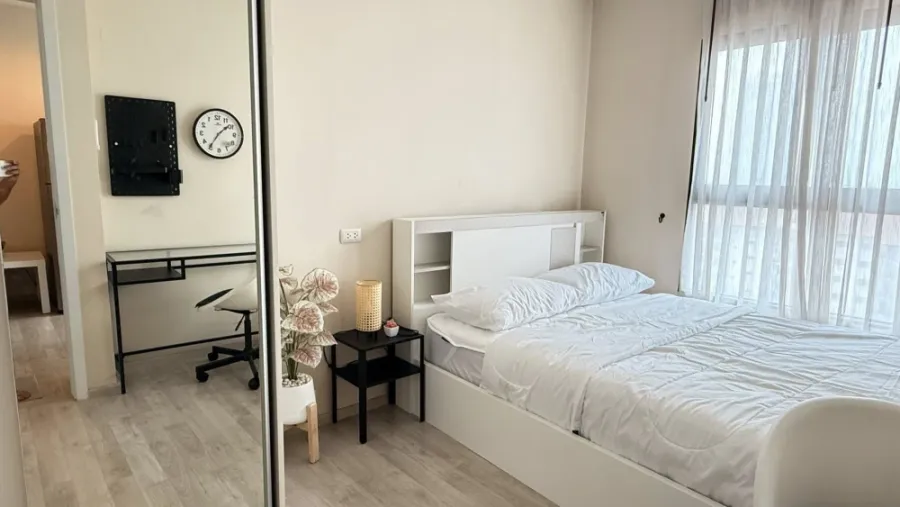 ให้เช่า Plum Condo Central Station ห้องพร้อมอยู่ เครื่องใช้ไฟฟ้า + เฟอร์ครบ มาแต่ตัวเข้าอยู่ได้เลย จองเลยอย่าพลาด!!!