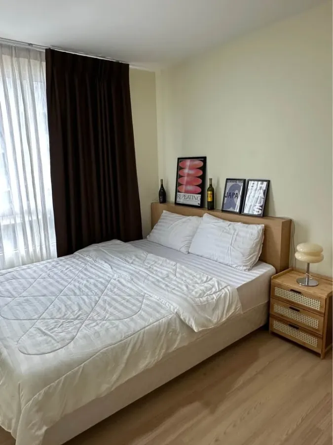 For rent: Rill Condo Rangsit, 3rd floor, beautiful room, fully furnished, reserve now!