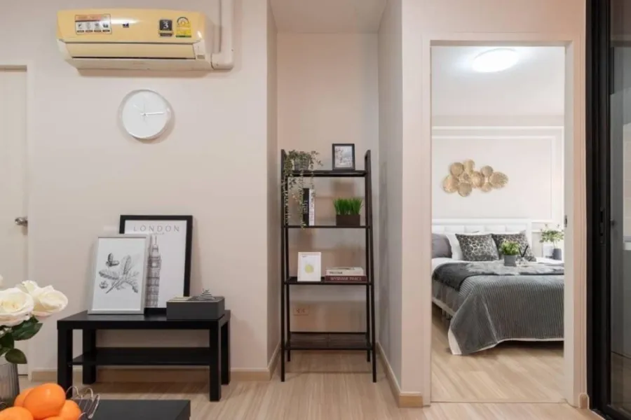 Urgent sale, Condo Phe-La, 1 bedroom, 1 bathroom, 16th floor, high view, decorated and ready to move in, you can't miss it.