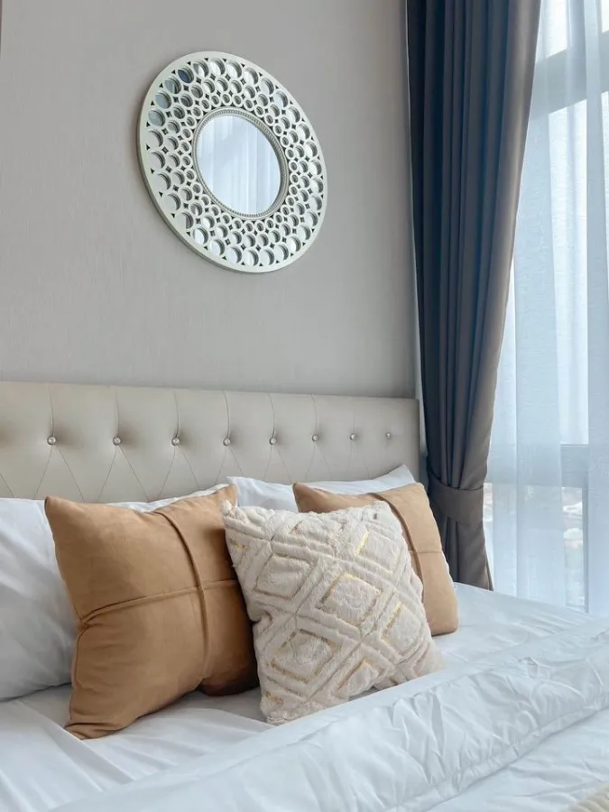 For rent, Metro Sky Prachachuen, city view, beautifully decorated room, very livable. Don't just look and book now.