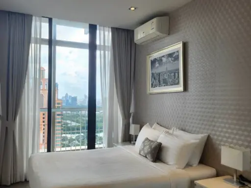 ให้เช่า Origin Phrom Phong ชั้นสูงมากๆ ติดวอลเปเปอร์ทั้งห้อง แบบ 2 ห้องนอน 2 ห้องน้ำ (พร้อมอ่างอาบน้ำ) จองเลย images
