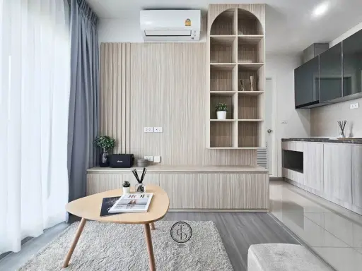 For rent, The President Charan-Yak Fai Chai Station, decorated with Buit-In by professionals, so beautiful, don't miss out on booking.