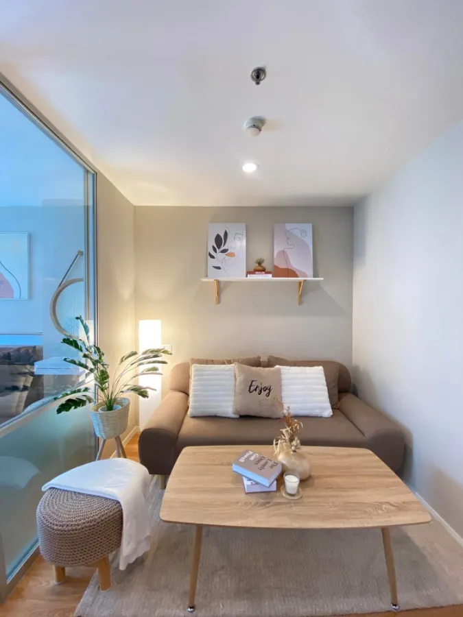 Condo for sale, Lumpini Park Nawamin-Si Burapha, beautiful room, ready to move in, fully furnished, great price, book now, do not hesitate!!