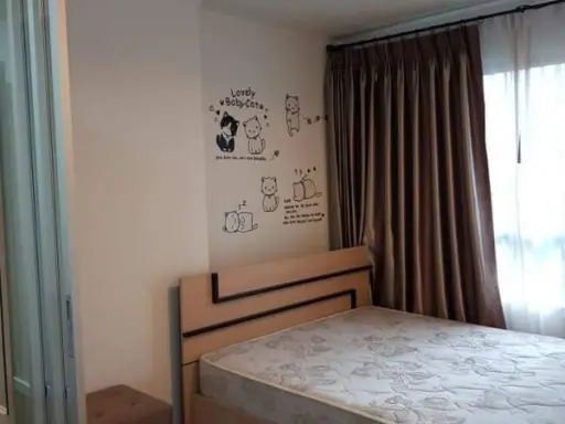 Rent Lumpini Park Rama 9 - Ratchada, the center of a good room, garden view, the room has high privacy.