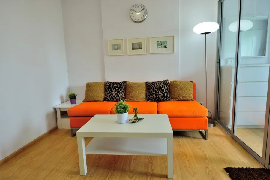 For sale, D Condo Rattanathibet, room ready to move in, inexpensive price, hurry up and become an owner here, don't delay.