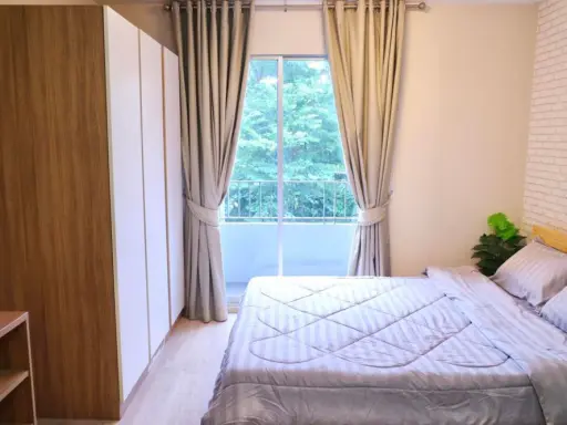 ให้เช่าห้องสตูดิโอที่ ELIO Sukhumvit 64 ตกแต่งสบายตา พร้อมเฟอร์และเครื่องใช้ไฟฟ้าอย่างดี รีบจองเลย