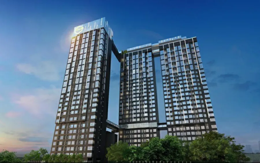 For sale! Modiz Sukhumvit 50, good location, corner room, convenient transportation, don't miss it.!!