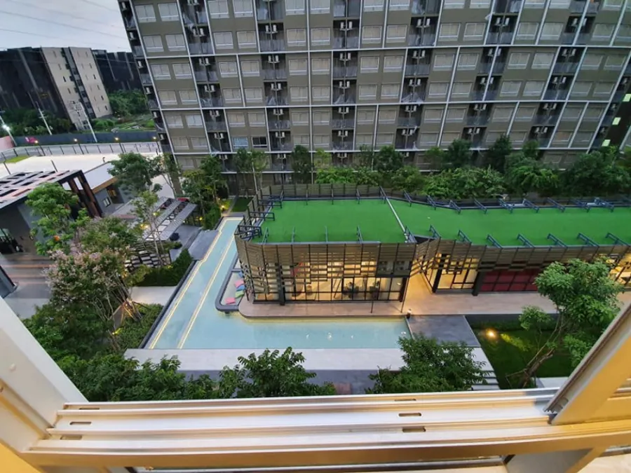 ปล่อยเช่า Plum condo Rangsit Alive 2 ห้องตกแต่งสีสดใส ได้วิวสระแจ่มๆ จองด่วนก่อนหลุดมือจ้า