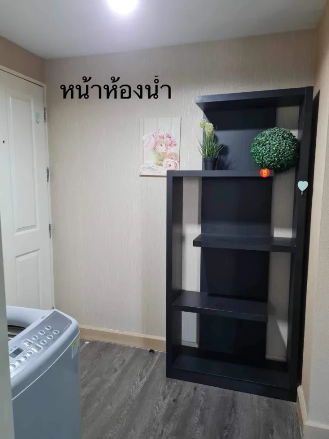 For sale or rent: Swift Condo ABAC Bangna, corner room, airy, breezy, not hot, plenty of light. I must say that you must book.