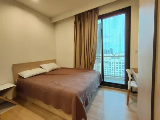For rent M Chatuchak, this room is new. Premium grade furniture Good view, no buildings to block Get the best price. Book now. Hurry up.