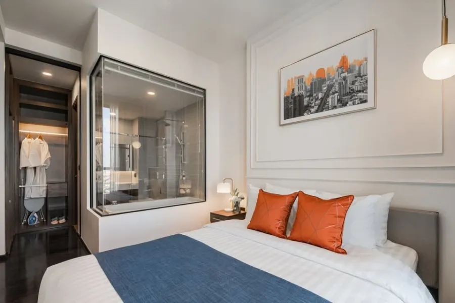 ให้เช่า Park Origin Thonglor Fully Furnished พร้อมเข้าอยู่ เฟอร์นิเจอร์ + เครื่องใช้ไฟฟ้าครบ