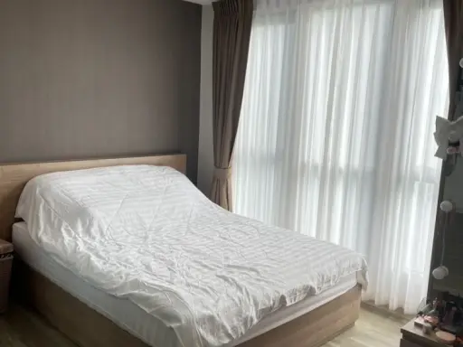 For rent!! Condo Monique Sukhumvit 64, 4th floor, Building A, garden view, fully furnished, ready to move in immediately, don't miss it!!