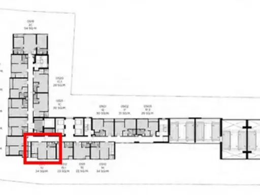 ขายดาวน์ Quintara MHy'Den Pho Nimit 1 ห้องนอนใหญ่ 34 ตรม. ชั้น 8 พื้นที่เยอะ ห้องทิศเหนืออยู่แล้วเย็นสบาย ต้องจองแล้ว