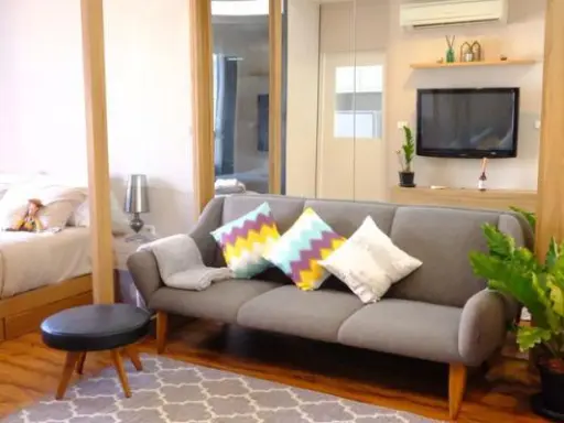 For rent, One X, Sukhumvit 26, very beautiful room, fully furnished, nice location, very close to the BTS, near the mall. images