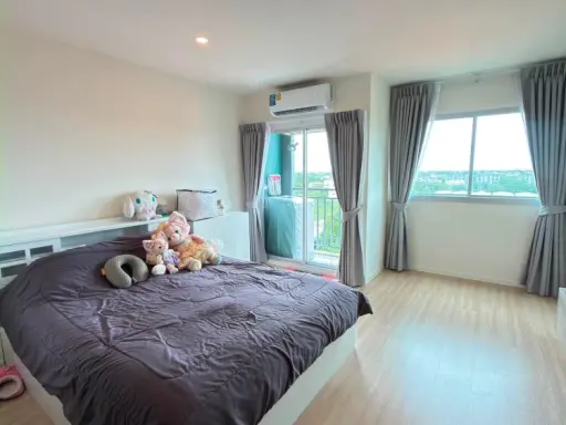 For rent: Lumpini Ville Chaengwattana 10, 7th floor, fully furnished unit, very livable. Book now!