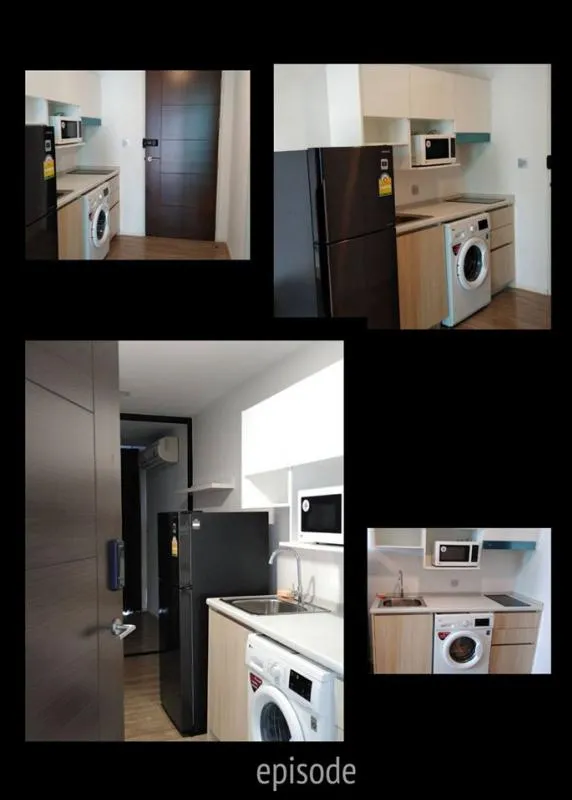 Condo for rent, Episod Saphan Mai, beautiful room, good view, good price, don't wait, hurry and book now.