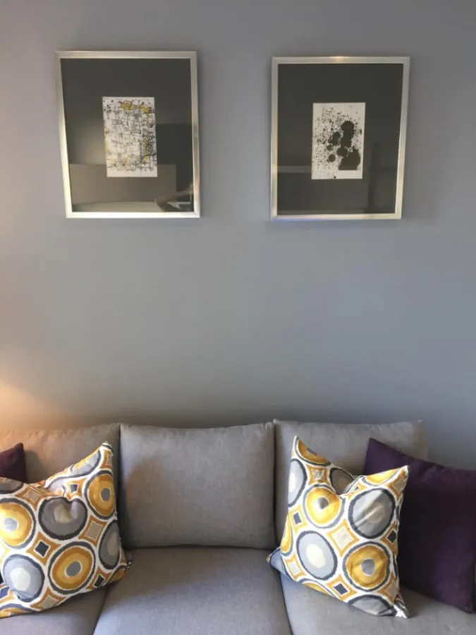 Condo for rent, The Seed Mingle, Sathorn-Suanplu, room with a lot of space, not uncomfortable, fully furnished, ready to move in.