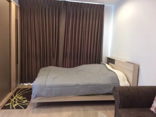 For rent, IDEO Sathorn-Thapra, nice room, fully furnished, electrical appliances, good price, if you find something like this, you need to move immedi images