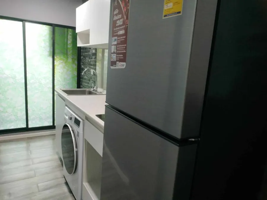 Condo for rent Atmoz Chaengwattana The room is ready, furnished, complete with electrical appliances. Not booking is a serious mistake.