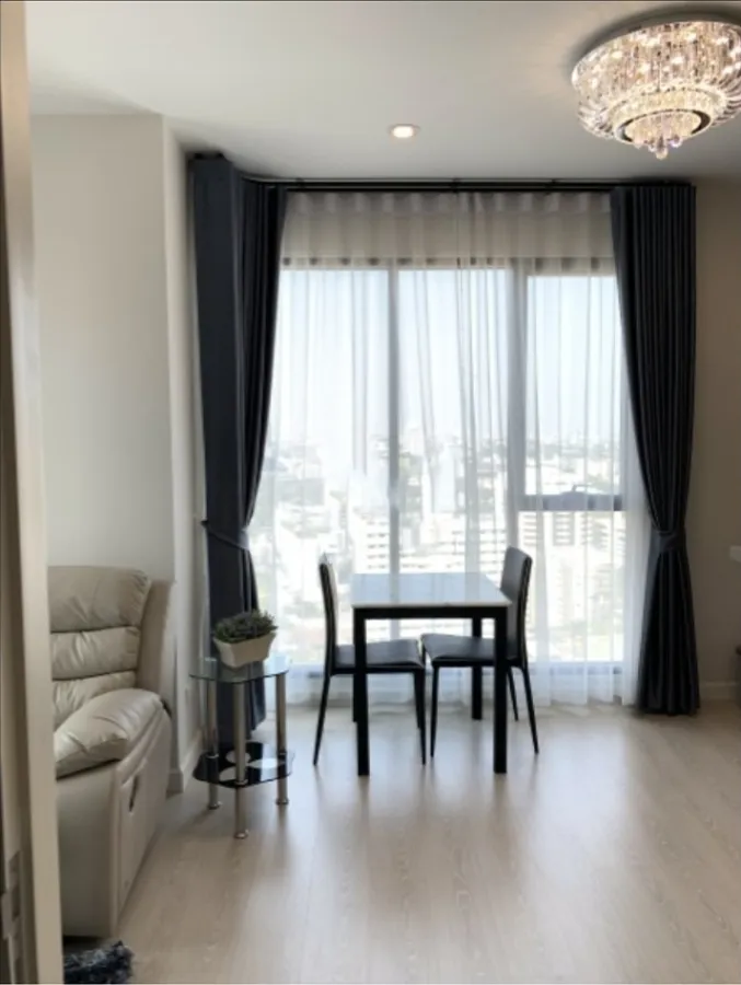 For rent!! The Niche Condo, Thonglor-Phetchaburi, 23rd floor, corner room, beautiful room, fully furnished, ready to move in, book now!!