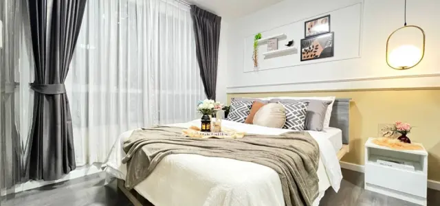 ให้เช่า Dcondo Campus Resort Bangna ชั้น 2 ตึก A (มีเครื่องซักผ้า) พร้อมเข้าอยู่!! images