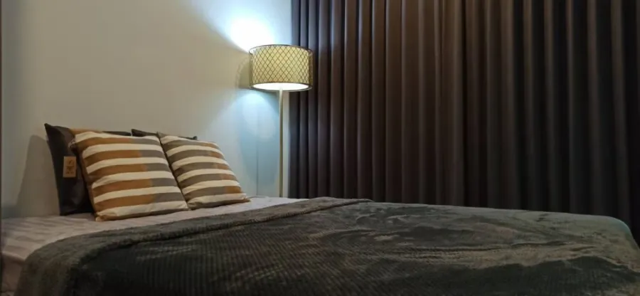 Condo for rent, Notting Hill, Sukhumvit 105, beautiful room, fully furnished There is a washing machine near BTS. Book now !!