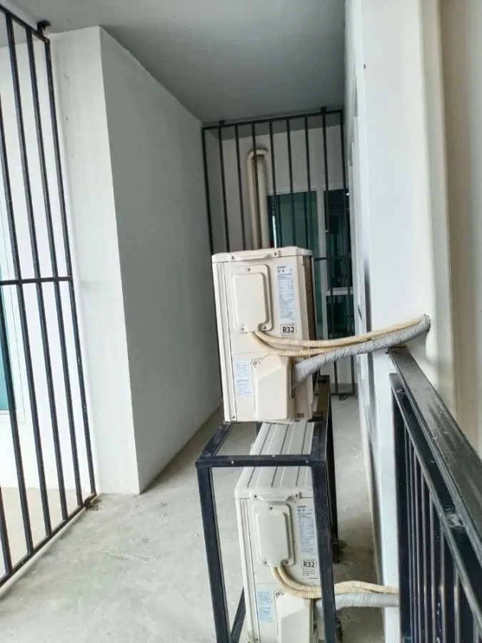 Condo for rent, Regent Home 25, Tiwanon, the room is ready, the price is not strong, I can tell you that you should not miss it.