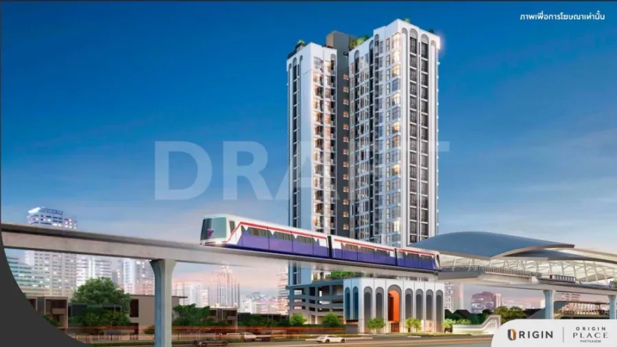 ขาย Origin Place Phetkasem ห้องชั้นสูง เลี้ยงสัตว์ได้ รีบจองเลยก่อนพลาด+++