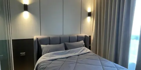 ให้เช่า Supalai Loft สาทร-ราชพฤกษ์ ห้องกั้นเป็นสัดส่วน เตียงนอนนอนสบายสุดๆ พร้อมอยู่ จองเลย