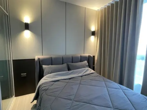 ให้เช่า Supalai Loft สาทร-ราชพฤกษ์ ห้องกั้นเป็นสัดส่วน เตียงนอนนอนสบายสุดๆ พร้อมอยู่ จองเลย