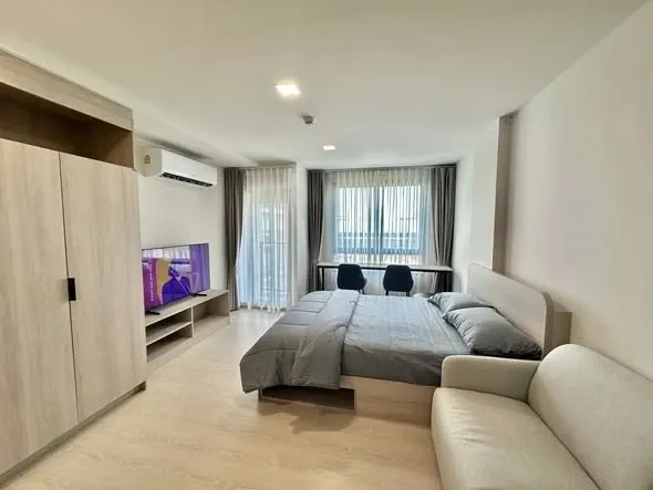 ให้เช่า dcondo hype rangsit ชั้น 5 วิวสวนและสระ แต่งครบ จองเลย ด่วนๆจ้า