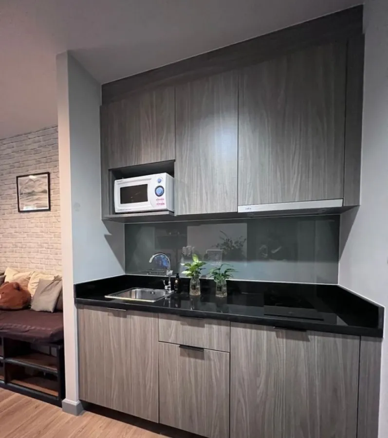 Sale/Rent Chapter one Mid Town Ladprao 24, city view, perfectly decorated. Fully furnished, book now