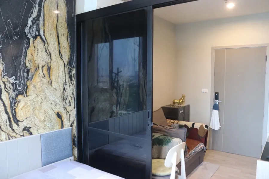For sale, for rent, Ideo Mobi Sukhumvit East Point, 20th floor, nice room, fully furnished, book now, don't miss out.
