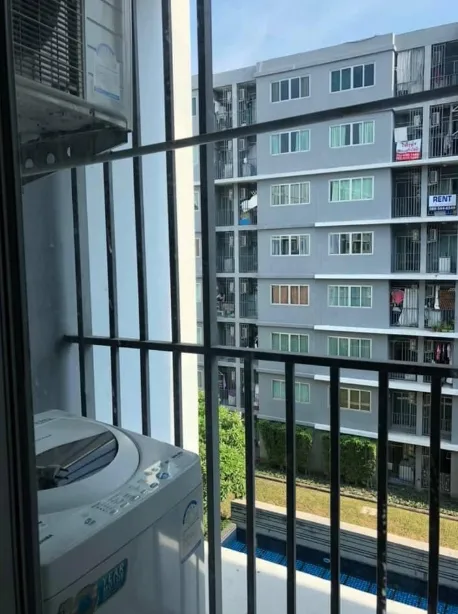 ให้เช่า ดีคอนโด อ่อนนุช - สุวรรณภูมิ ชั้น 5พร้อมเฟอร์ รีบจัดเลยจ้า