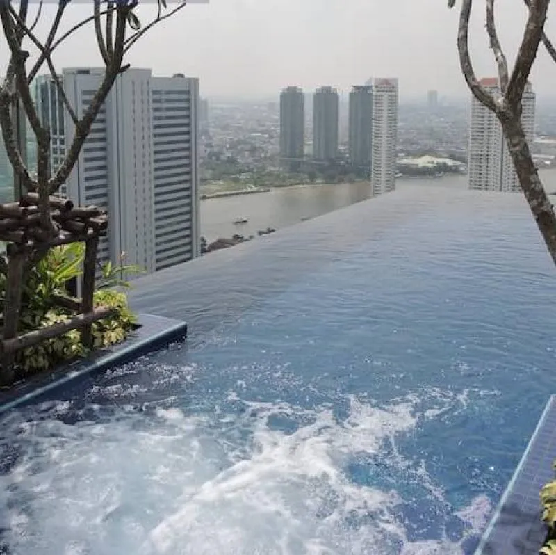 ให้เช่า Urbano Absolute Sathon-Taksin ห้องตกแต่งเรียบง่าย ห้องใหม่ พร้อมเข้าอยู่ได้เลย ชั้นสูงมาก