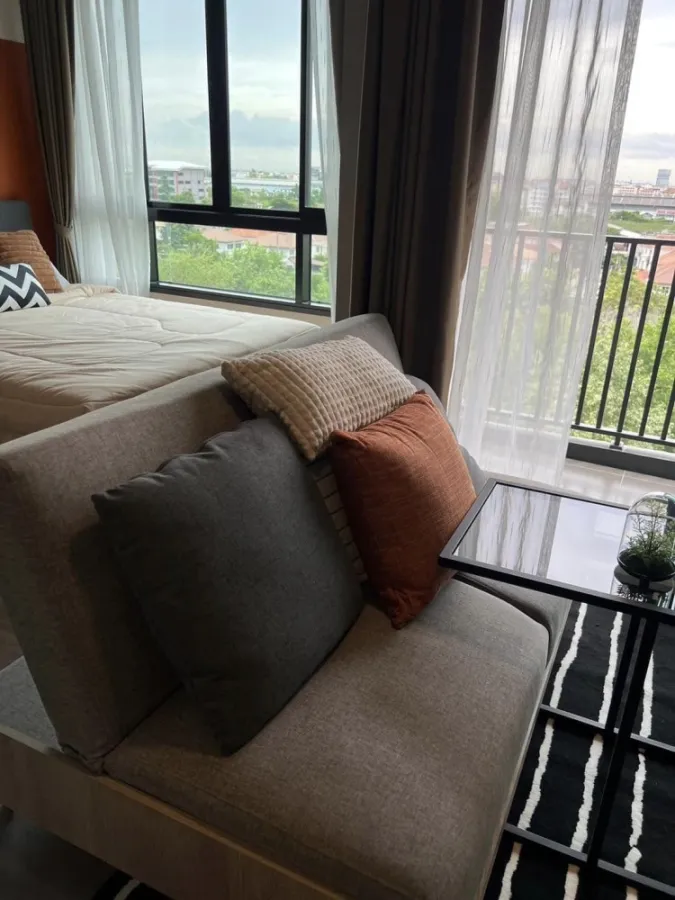 ให้เช่า D CONDO HIDEAWAY RANGSIT ตกแต่งครบ พร้อมเข้าอยู่ เครื่องใช้ไฟฟ้าครบครัน วิวดี ห้องมุม จองเลย